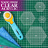 Hexagon Quilting Template Set - 4", 3", 2", 1" Sizes with 1/4" Seam Allowance - Durable Acrylic Templates for Quilting, Patchwork, Crafting, & Sew...