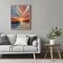 Posterizer 1 pcs- sunrise and sunset-landscape nature scene 8-Landscape & Nature Art-Floral Botanical Art- Decor for Home & Office- unframed wall ...
