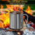 Stainless Steel Mug with Handle - Coffee Camping Mug with Carabiner Handle Portable Backpack Outdoor Cup Lightweight Camping Gear for Men - 13.5Oz...