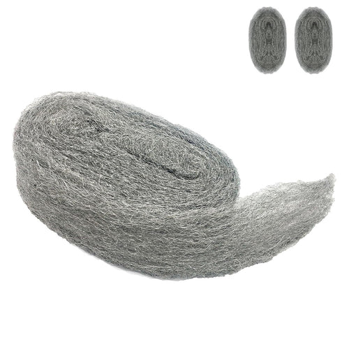 Steel Wool Mice Control, 2 Pack 3"x10 Ft Hole Filler, Gap Blocker, Barrier, Protect Against Animals in Holes Holes, Siding, Pipeline, Vents for Ga...