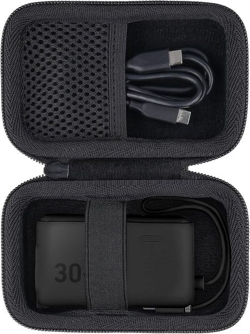 khanka Hard Travel Case for Anker 3-in-1 Fast Charging Charger with Built-in USB-C Cable/Anker 533 Power Bank/Anker Nano Power Bank,10000mAh Porta...