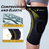 Professional Knee Brace, Compression Knee Sleeve with Patella Gel Pad & Side Stabilizers, Knee Support Bandage for Pain Relief, Medical Knee Pad...