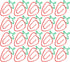 Strawberry Paper Clips 20pcs, Colorful Paperclips Cute Paper Clips Fruit Shaped Fun Paper Clips Coated Paper Clips Bookmarks Office Supplies for D...