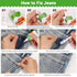 2 x 80 ML Fabric Glue for Clothing Permanent, Super Fabric Glue Washable Clear Clothing Glue for Patches, Clothes, Leather, Polyester, Fabrics, Do...