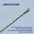 Briout Bar Spoon Cocktail Mixing Stirrers for Drink, Stainless Steel 12 Inches Long Handle, Black 2 Pieces...