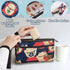 Coin Purse, Wristlet Clutch Purse with Compartments, Zipper Coin Pouch Wristlet Wallet Cartoon Animal Print Wristlet Casual Bag for Shopping, Dati...