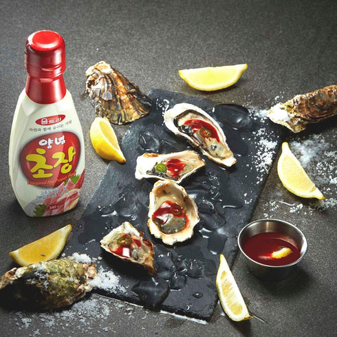 Woomtree Hot Red Chili Pepper Paste Sauce with Vinegar (Chogochujang), 12oz- Bottle | Korean Food | Asian Food |...