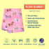 Wildkin Plush Baby Blanket – Soft & Cozy Comfort, Ideal for Toddlers, Travel & Daycare - Horses...