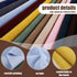 16 Pieces Wale Corduroy Fabric Solid Plain Thick DIY Sewing Crafts Materials Stretch Corduroy Fabric for Coat Shirt Dress Pants Costume Sofa DIY S...