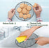TeamFar Cooling Rack, 9inch Round Baking Wire Rack with Stainless Steel Core & Nonstick Coating, for Roasting Grilling Steaming, Non Toxic & Sturd...