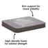 Diono Angle Adjuster Car Seat Leveler, Car Seat Wedge Cushion, Foam Provides More Legroom for Rear-Facing Car Seats...