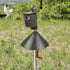 2 Pack Squirrel Baffle Accessory for Bird Feeder Pole and Bird Houses, Pole Mounted Buckle Stopper for Guarding Birdhouse (Baffle Not Included)...