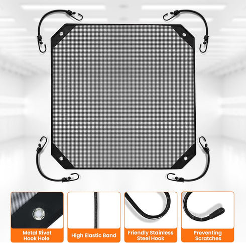 BlueStars AC Condenser Cover – Central Air Conditioner Cover for Outside Unit - Top Universal Outdoor AC Cover (Mesh, 36" x 36")...