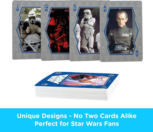 AQUARIUS Star Wars Symbols Playing Cards – Star Wars Themed Deck of Cards for Your Favorite Card Games - Officially Licensed Star Wars Merchandise...