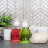 Cornucopia Brands Foaming Soap Dispensers 8.5oz / 250ml Capacity (8pk); Oval w/White Pumps Empty Plastic Liquid Soap Pump Bottles...