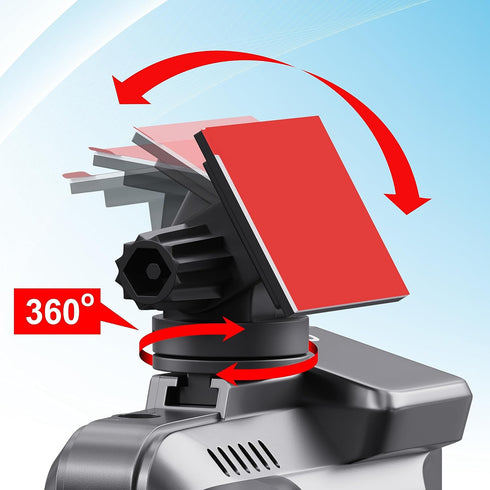 ROVE 3M Sticky Mount for R2-4K, R2-4K PRO and R2-4K Dual Dash Cams | 1x 3M Adhesive Mount | 1x Spare 3M Sticky | 1x Electrostatic Film...