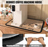 Coffee Bar Mat for Countertops, Coffee Bar Accessories Fit Under Coffee Maker Espresso Machine, Absorbent Hide Stain Rubber Backed Machine Coffee ...