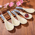 Soup Spoons Set of 5,Asian Soup Spoon Ceramic Ramen Spoons, Japanese Soup Spoons Perfect Depth for Dumpling, Pho, Noodles, Miso, Chinese Wonton, D...