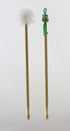 Ear Cleaning Removal Value Kit - 1X Silver Plated Ear Wax Pick + 2X Handmade Bamboo Ear Wax Picks, Set of 3...