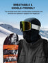 AstroAI Balaclava Ski Mask Winter Fleece Thermal Face Mask Cover for Men Women Warmer Windproof Breathable, Cold Weather Gear for Skiing, Outdoor ...