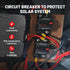 RED WOLF Waterproof 100Amp Circuit Breaker for Boat Trolling Motor Marine ATV Vehicles Stereo Audio Electronic Battery System Inline Fuse with Man...