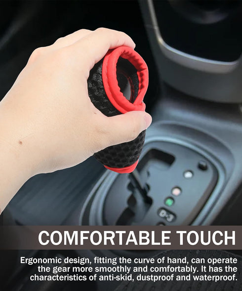 Universal Gear Shift Cover,Shift Knob Cover,Interior Car Accessories Car Gear Shift Cover,Automotive Manual Stick Shifting Handle Gear Shift Knob ...