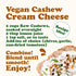 Food to Live Raw Cashews, 8 Ounces – Deluxe Whole Nuts, Unsalted, Unroasted Fancy Snack, Size W-320, Kosher, Vegan, Bulk, A good source of Magnesi...