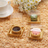 50 Set Gold bottom Clear cover plastic mini cake box,muffin box,moon cake box,mung bean cake snow Mei Niang box...