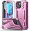 for iPhone 13/14 Protective Case: for iPhone 16e Cover with Built-in Kickstand | Heavy Duty Military Grade Hard Protection Shock Proof | Durable D...