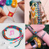 Similane Embroidery Floss 50 Skeins Cross Stitch Thread Rainbow Color Friendship Bracelets Crafts Floss with 12 Pcs Floss Bobbins and 1 Pcs Needle...