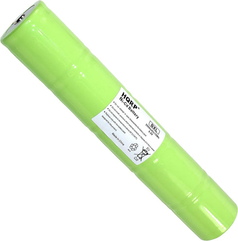 HQRP Ni-Cd 1/2D 6V 2500mAh Rechargeable Battery Works with Maglite 201701/40070249 / ESR4EE3060 / ET2600D / ML5000 / N38AF008A Battery Replacement...