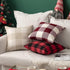 MIULEE Pack of 2 Farmhouse Buffalo Check Plaids Polyester Linen Soft Soild Decorative Square Throw Pillow Covers Outdoor Home Decor Cushion Case f...