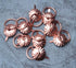 Ruwado 40 Pcs Metal Brad Fasteners with Pull Rings Large Paper Fasteners for DIY Art Crafting Project Drawer Decorative Scoreboard Kitchen Bathroo...