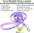 EcoBark Dog Leash - Soft & Reflective Comfort Training Leashes with Padded Handle - Strong Durable Heavy Duty - Training and Pulling for Small, Me...