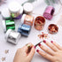 Gilding Foil Flakes for Resin,YUGDRUZY 18 g Metallic Foil Leaf Schabin Flakes with 2 Finger Cots and Tweezers,Imitation Metal Gilding Flakes for P...