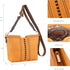 Montana West Small Crossbody Bags for Women Cross Body Purses Shoulder Handbags with Wide Guitar Strap...