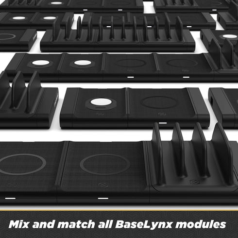 Scosche BLPE-SP 30W Dual USB Port Power Endcap for Scosche BaseLynx Modular Charging Stations in Black...