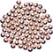 3000 Pieces Hot Fix Glass Flatback Rhinestones HotFix Round Crystal Gems (Rose Gold, SS10)...