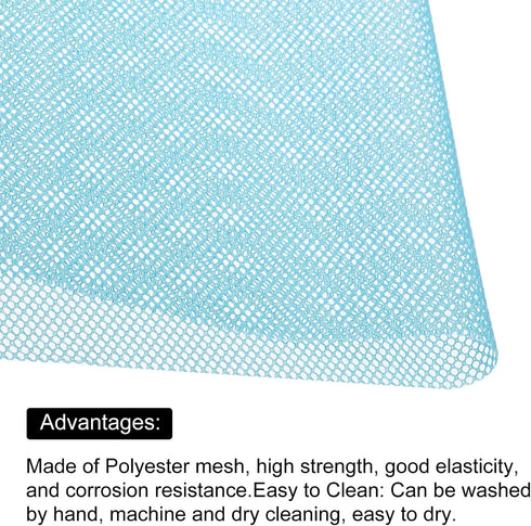 MECCANIXITY 120cm/46.8inch Mesh Fabric Lightweight Sheer Slightly Stretchy for Backpack Pocket and Straps, Netting Clothes, Netting Bag, Shopping ...
