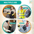7-10 Gallon Garbage Bags, High Density: Clear, 6 Micron, 24X24, 100 Bags....