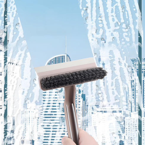 Adjustable Handle Shower Cleaning Brush - Versatile Bathroom and Bathtub Cleaner, Ideal for Kitchen, Carpets, and Small Spaces (Purple)...
