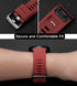 26mm watch band compatible with garmin fenix 5x 6x Pro 7x 3 hr rugged silicone quick fit 26 strap replacement for Epix Pro Gen 2 51mm Enduro 2 Des...