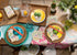 Entertaining with Caspari Le Jardin De Mysore Cocktail Napkins, Box of 40...