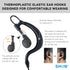 SHON Walkie Talkie Earpiece with Mic, 2PIN Ear-Hook Sponge Ear Cushions Two-Way Radios Compatible with Kenwood Baofeng and Retevis Radios,Ldeal fo...