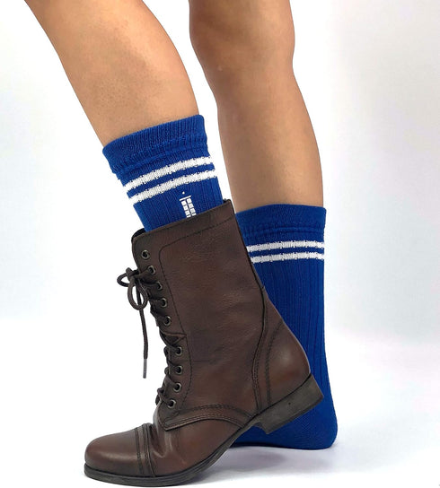 Doctor Who 13th Doctor Socks Merchandise (2 Pair) - (Women) 13th Dr Who Gifts Tardis Crew Socks - Fits Shoe Size: 4-10 (Ladies)...