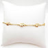 LESLIE BOULES Elegant 18K Gold-Plated Anklet with Seven Elephant Charms - Symbols of Protection, Abundance, and Good Luck...