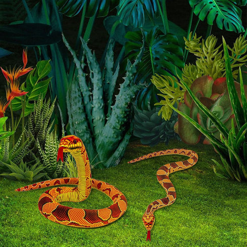 Snake Plush Toy, 59'' Large Washable, Giant Simulation Plush Cuddle Toy, Soft and Cute Children's Gift for Boys and Girls, Birthday Party Gift Pra...