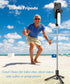 Selfie Stick Tripod with Light Extendable Selfie Stick with Detachable Wireless Remote Shutter Travel Video Tripod Stand Cell Phone Mount Holder C...