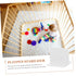 SAFIGLE Adhesive Furniture Anchors 4pcs Anti Tip Playpen Stabilizer Support Feet Playpen Accessories Home Supplies for Child Safety Dog Gate...