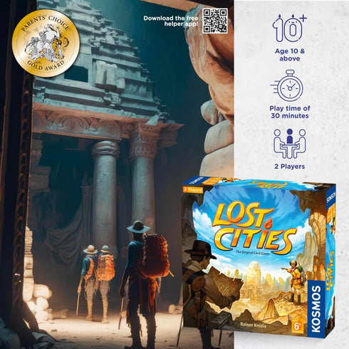 Lost Cities Card Game - with 6th Expedition...